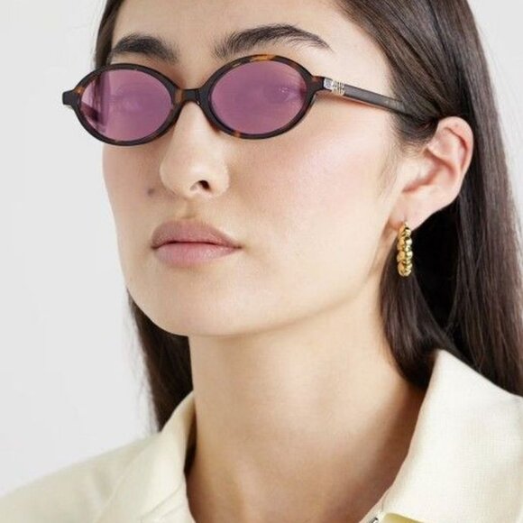 NWT MIU MIU SUNGLASSES HAVANA